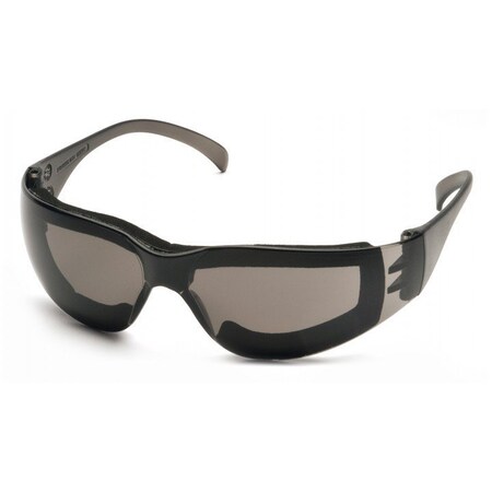 Pyramex - Intruder - Gray Frame w/Full Foam Padding/Gray-Hardcoated AF Lens S4120STFP